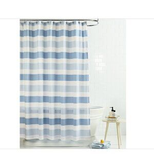 Charter Club Kids Cabana Shower Curtain, 72" X 72", Created for Macy's - Blue
